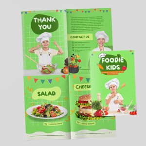 A6 Cross Folded Leaflets