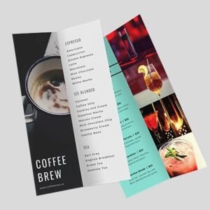 A4 Slim C Folded Leaflets
