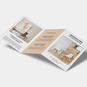 A4 C Folded Leaflets